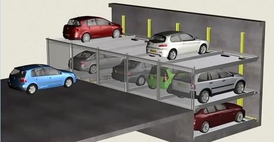 180 بوصة طول منصة 4x4 أجهزة رفع تعليق الحل النهائي للطريق مع زر التوقف الطارئ